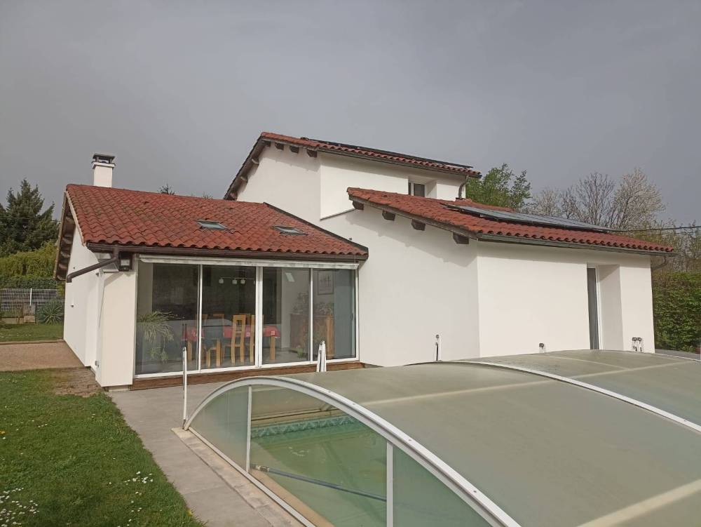 maison avec piscine